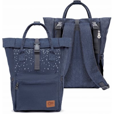 Kinderkraft taška/batoh Moonpack Confetti denim – Sleviste.cz