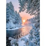 Norimpex diamantové malování Mrazivá řeka 30 x 40cm – Sleviste.cz