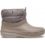 Crocs Classic Neo Puff Shorty Boot mushroom – Zboží Dáma