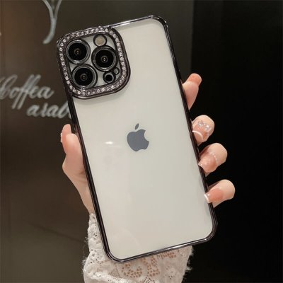 Pouzdro SES Ochranné silikonové s kamínky Apple iPhone 11 - černé – Zbozi.Blesk.cz