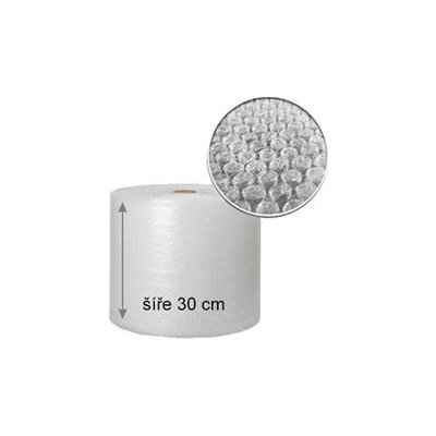 Bublinková fólie šíře 30 cm, návin 100 m – Zboží Dáma