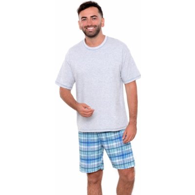 Wadima 204178 30 pánské pyžamo krátké šedé