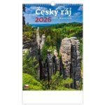 Nástěnný Helma Český ráj, 31,5 x 45 cm 2026 – Zboží Dáma