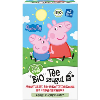 PURE&FUN Prasátko Peppa prasátkově dobrý bio čaj 45 g – Sleviste.cz