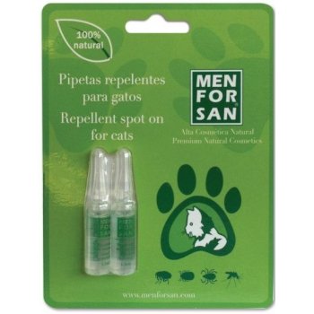 Menforsan Spot-On Antiparazitní pipety pro kočky 2 x 1,5 ml