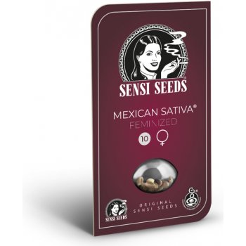 Sensi Seeds Mexican Sativa semena neobsahují THC 3 ks