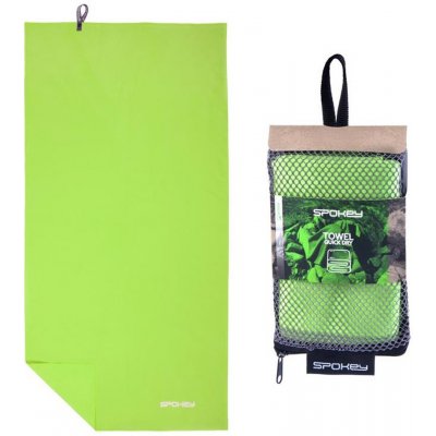 Spokey SIROCCO M Rychleschnoucí ručník 40 x 80 cm zelený s odnímatelnou sponou K839556 – Zboží Mobilmania