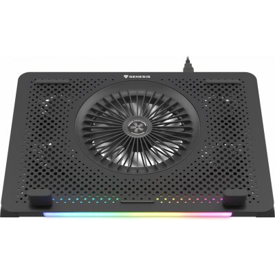 Chladící podložka pod notebook Genesis OXID 450, RGB, do 15.6", hliníkové tělo (NHG-1678) – Hledejceny.cz
