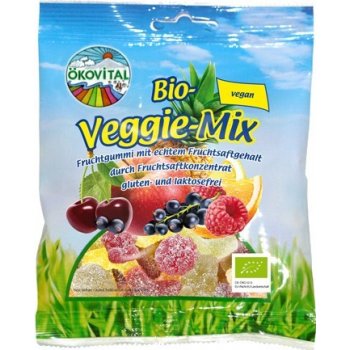 EKOVITAL Bio gumové bonbony Veggie 100 g