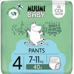 Muumi Baby Pants 4 Maxi 7-11 kg kalhotkové eko 40 ks – Sleviste.cz