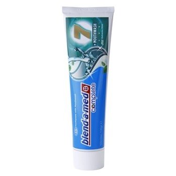 Blend-a-med Complete 7 + Mouthwash Extreme Mint zubní pasta a ústní voda 2 v 1 pro kompletní ochranu zubů 100 ml
