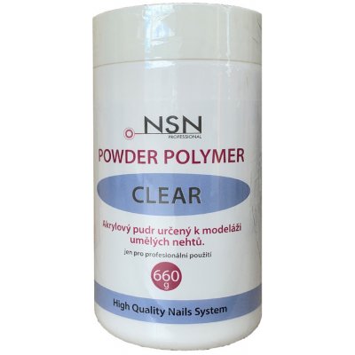 NSN akrylový pudr CLEAR 660 g – Sleviste.cz