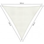 Lazy Momo Shadow 5 x 5 x 5 m mineral bílá – Zboží Dáma