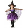 Dětský karnevalový kostým IMAGIbul čarodějnice fialovo černá
