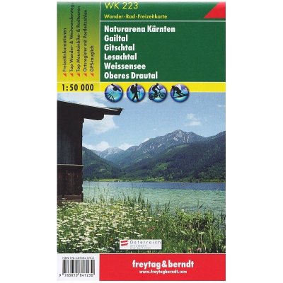 Turistická mapa Weissensee-Gailtal – Zbozi.Blesk.cz