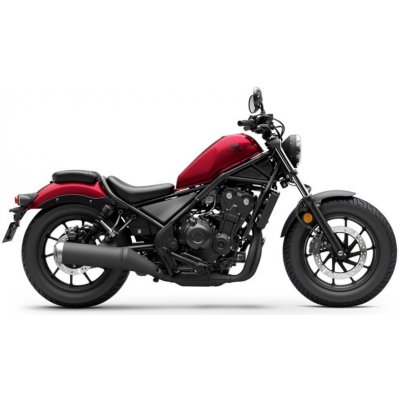 Honda CMX500 Rebel candy diesel red