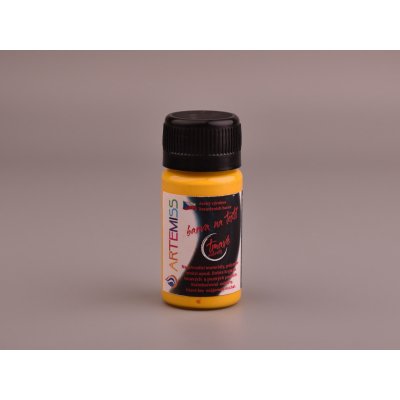 Barva na tmavý textil 40 g pomerančová – Zboží Dáma