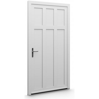Aluplast vchodové dveře jednokřídlé bílá/bílá 80 x 180 cm rozložení výplně 40 – Hledejceny.cz