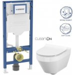 Geberit Duofix WC CERSANIT CREA OVAL CLEANON + SEDÁTKO 111.300.00.5 CR1 – Zboží Dáma