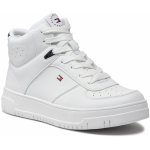 Tommy Hilfiger High Top Lace Up Sneaker T3X9 32483 1355 S Bílá