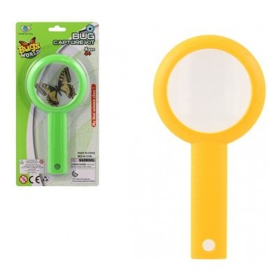 Teddies Lupa plast sklo 20cm 2 barvy – Zbozi.Blesk.cz