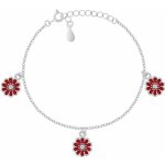 Brilio Silver náramek BRC148WR – Zboží Dáma