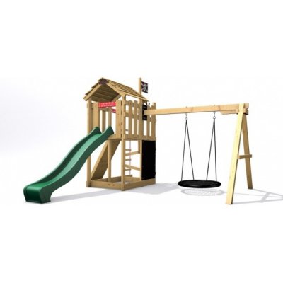 Monkey´s Home Malý pirát MAD se skluzavkou zelenou – Zboží Dáma