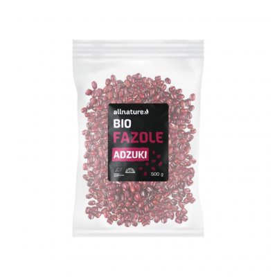 Allnature Fazole adzuki Bio 0,5 kg – Zboží Dáma