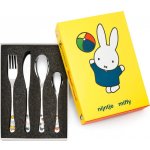 Zilverstad Dětský příbor zajíček Miffy 4 ks – Zboží Mobilmania