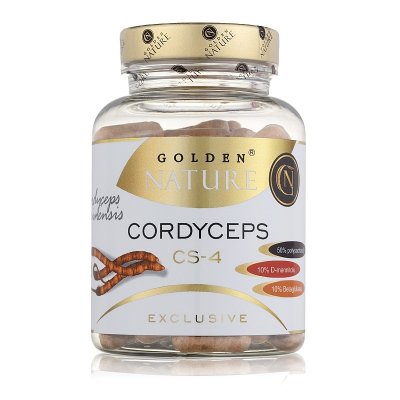 Golden Nature GN Exclusive Cordyceps sinensis CS-4 50% polysacharidů 100 kapslí