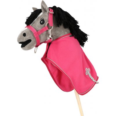 Deka fleecová pro Hobby horse QHP fuchsia – Zboží Dáma