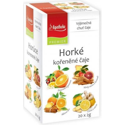 Apotheke Čaj Horké kořeněné čaje 4v1 20 x 2 g – Zbozi.Blesk.cz