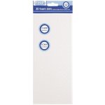 D.A. 3D pěnové polštářky kolečka- bílé – Zboží Mobilmania