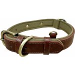 Petify Kožený obojek pro psa Fluff – Zboží Dáma