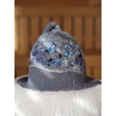 Saunový mág Čepice šedá – Zboží Dáma