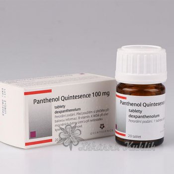 PANTHENOL QUINTESENCE POR 100MG TBL NOB 20