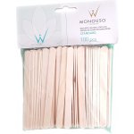 ITALWAX dřevěná kosmetická špachtle úzká 100 ks – Zboží Dáma