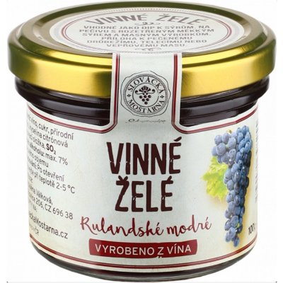 Slovácká moštárna Vinné želé Rulandské modré 100 g – Zbozi.Blesk.cz