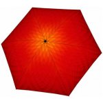 Doppler Carbonsteel Mini Slim Fusion dámský skládací deštník červený – Sleviste.cz