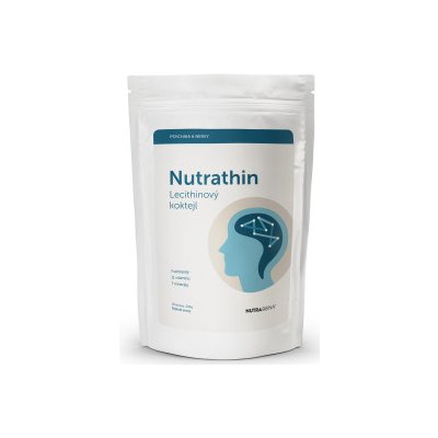 NUTRATHIN Forte Unikátní lecitinový nápoj s omega-3 Life‘s DHATM a nukleosidem uridin 5‘-mono-fosfátem UMP 200 g vanilkový