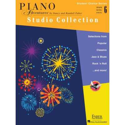 Faber Piano Adventures Student Choice Series Studio Collection Level 6 noty na sólo klavír – Zboží Mobilmania