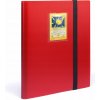 Sběratelská kartička Leuchtturm TCG 9-Pocket Slim Red Album na 360 karet