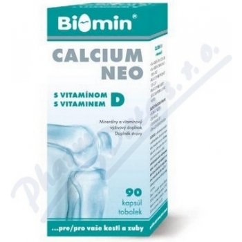 Biomin Calcium Neo s vit. D 90 kapslí