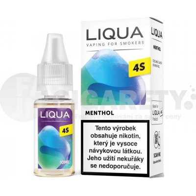 Ritchy Liqua 4S Menthol 10 ml 20 mg – Zboží Mobilmania