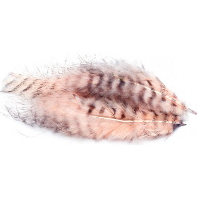 Hends Peří Grizzly Marabou Salmon Black Barred – Hledejceny.cz