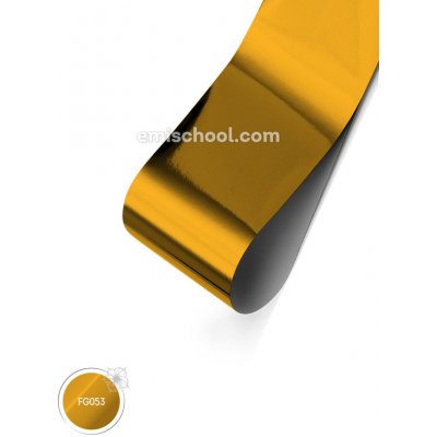E.Mi Lesklá fólie Yellow Copper 1,5 m – Zboží Dáma