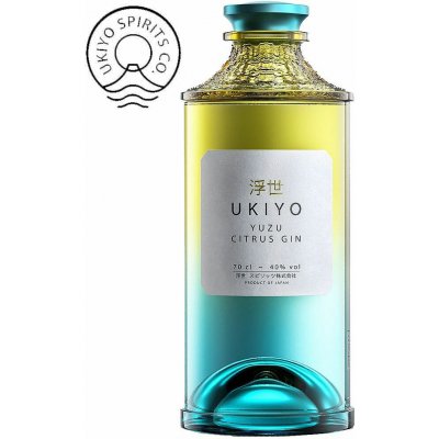 Ukiyo Japanese Yuzu Gin 40% 0,7 l (holá láhev) – Hledejceny.cz
