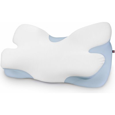 Connect IT For Health Virgo Plus anatomický polštář bílo-modrý – Zboží Mobilmania
