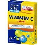 Maxi Vita Vitamin C+zinek 30 tablet – Hledejceny.cz