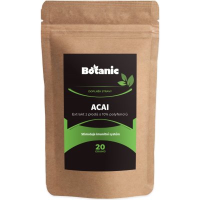 Botanic Acai Extrakt z plodů v prášku 20 g – Hledejceny.cz